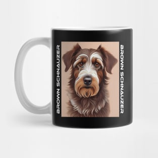 Brown Schnauzer Mug